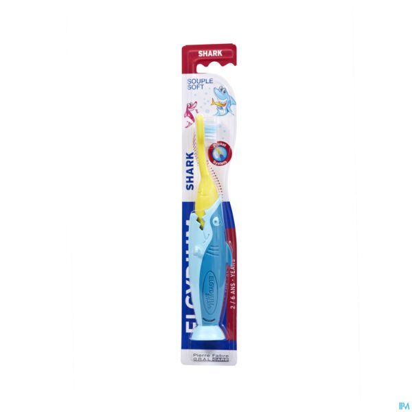 Packshot Elgydium Tandenborstel Kind 2-6j Shark