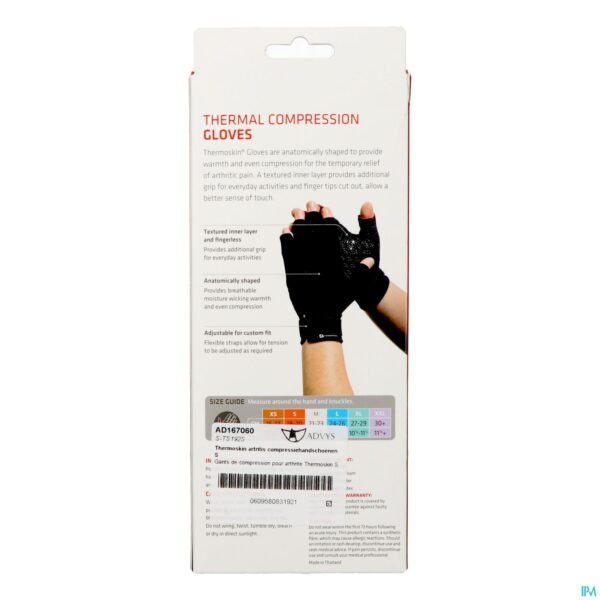 Packshot Thermoskin Artritis Handschoenen S