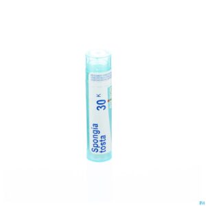 Packshot Spongia Tosta 30k Gr 4g Boiron