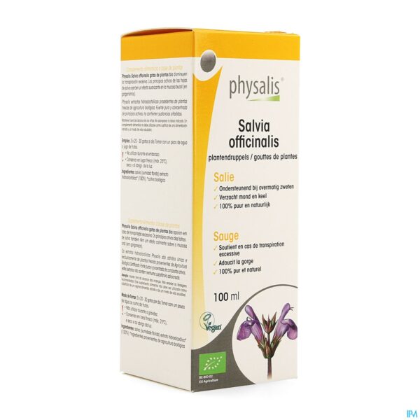 Packshot Physalis Epf Salvia Officinalis Bio 100ml