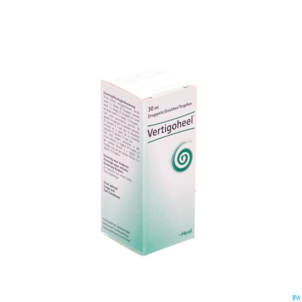 Packshot Vertigoheel Druppels 30ml