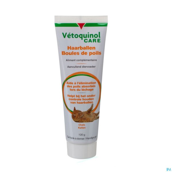 Productshot Vetoquinol Care Haarballen 120g