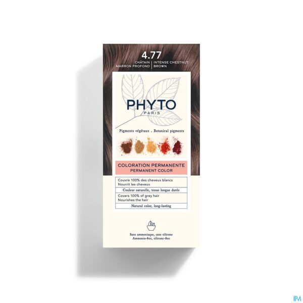 Packshot Phytocolor 4.77 Chatain Marron Profond Packshot Phytocolor 4.77 Chatain Marron Profond