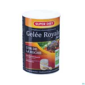 Packshot Superdiet Koninginnegelei Bio Pot 25g