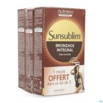 Packshot Sunsublim Integraal Bruinen Tripack Caps 3x30