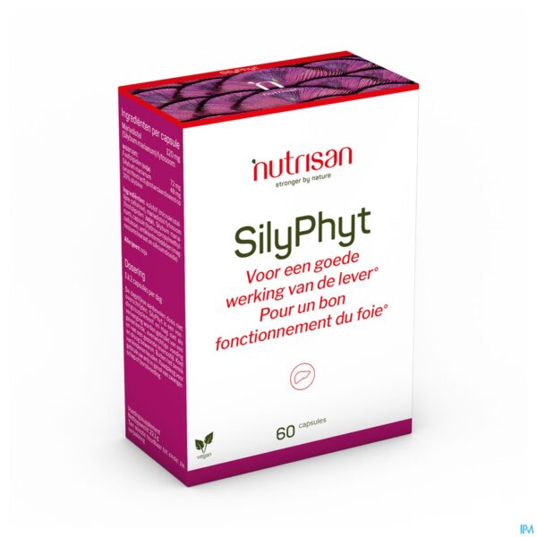 Packshot Silyphyt 60 Caps Nutrisan Packshot Silyphyt 60 Caps Nutrisan