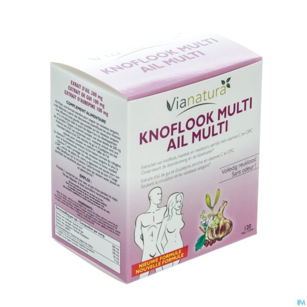 Packshot Via Natura Knoflook Multi Caps 120 Verv.2974079
