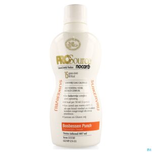 Packshot Prosource Nocarb Bosbes 15g Eiwit/30ml Fl 887ml