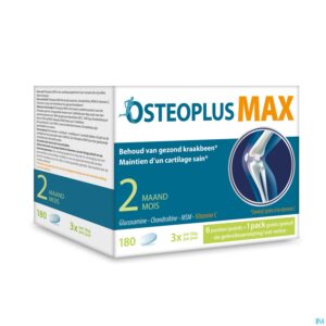 Packshot Osteoplus Max 2 Maand Comp 180
