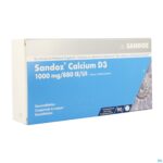 Packshot Sandoz Calcium D3 Kauwtabletten 90x1000 mg/880ie
