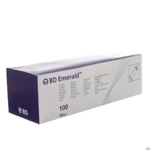 Packshot Bd Emerald Spuit 10ml Luer Slip 100 307736