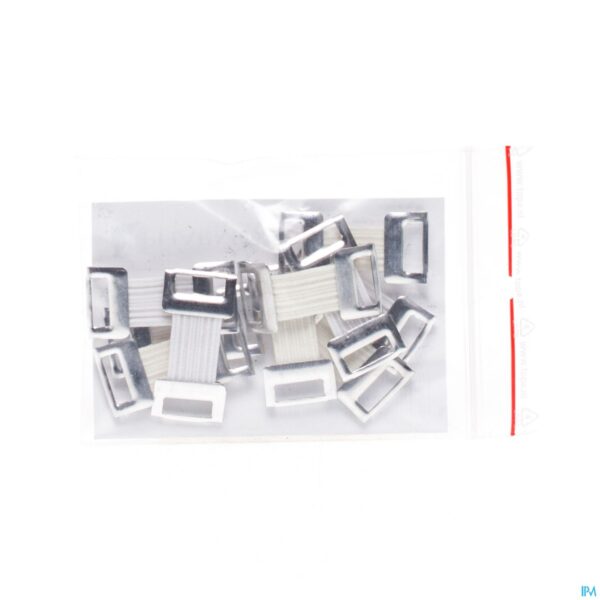 Packshot Pharmex Verbandhaakjes Wit 10