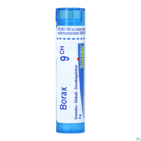 Packshot Borax 9ch Gr 4g Boiron