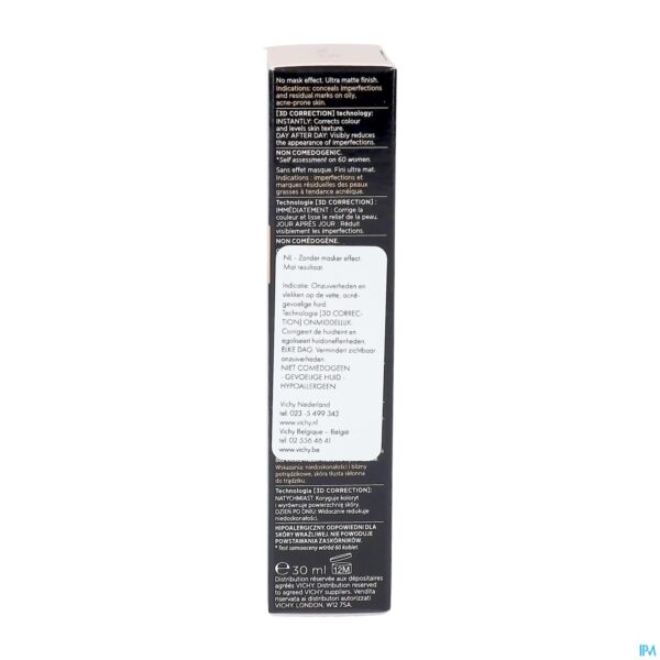 Packshot Vichy Fdt Dermablend Correction 3d 15 30ml