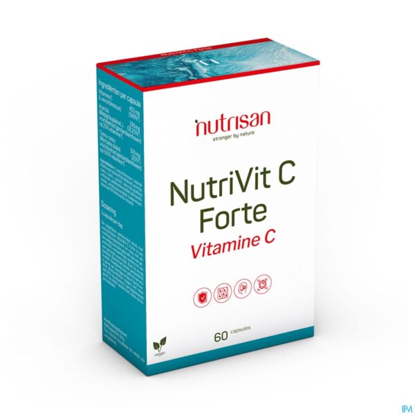 Packshot Nutrivit C Forte 60 V-caps Nutrisan Packshot Nutrivit C Forte 60 V-caps Nutrisan
