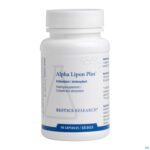 Packshot Alpha Lipon Plus Biotics Caps 90