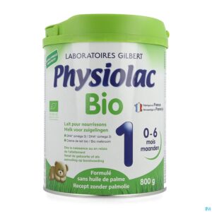 Packshot Physiolac Bio 1 Poedermelk Nf 800g
