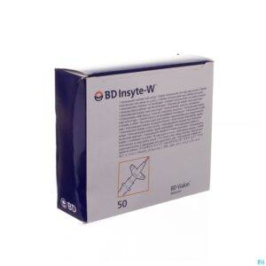 Packshot Bd Insyte-w Cath.iv 22g 1 0,9x25mm Blauw 50 381323