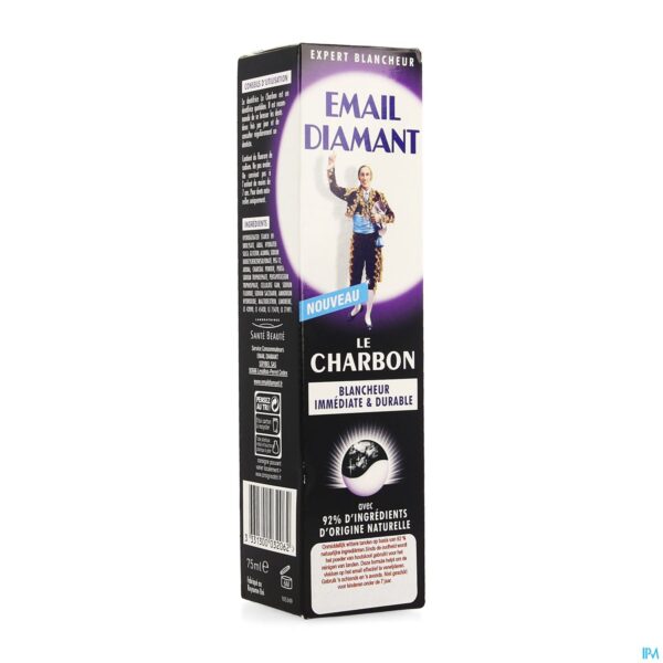 Packshot Email Diamant Tandpasta Steenkool 75ml Packshot Email Diamant Tandpasta Steenkool 75ml
