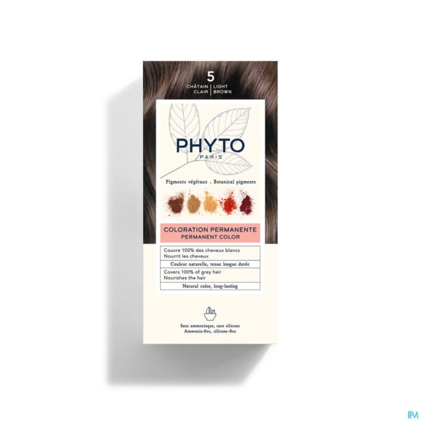 Packshot Phytocolor 5 Chatain Clair