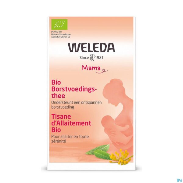 Packshot Weleda Borstvoedingsthee Bio Zakje 20x2g