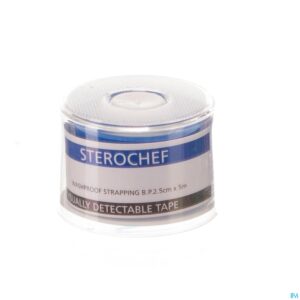 Packshot Kleefpleister Blauw Op Rol 2,5cmx5m Covarmed