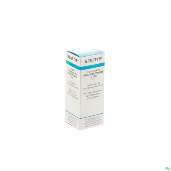 Packshot Genette Elixir Sol 60ml Nf