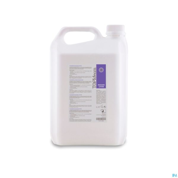 Packshot Topiderm Massage Lotion 5l Packshot Topiderm Massage Lotion 5l