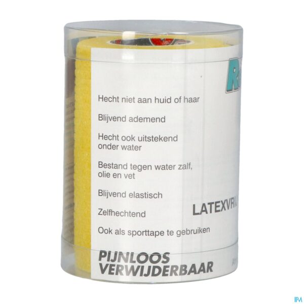 Packshot Resq-plast Family 4,5mx75mm Geel 1