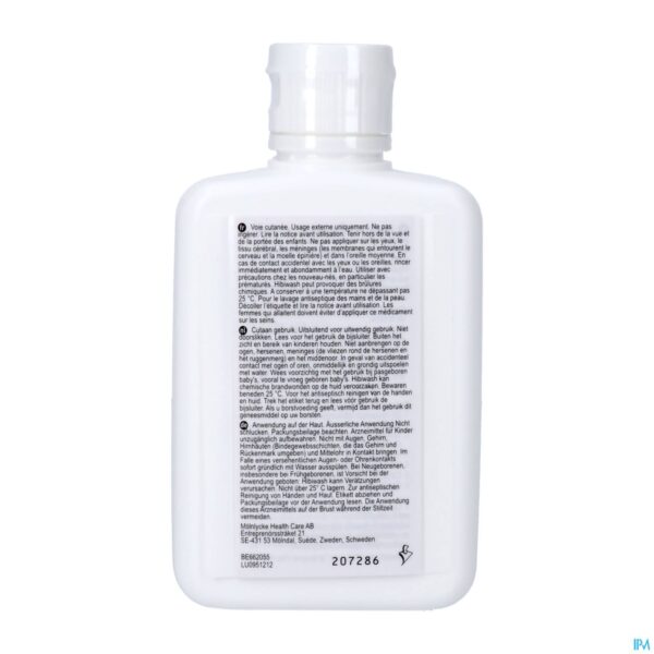 Packshot Hibiwash 40mg/ml Opl Cutaan Gebruik 250ml