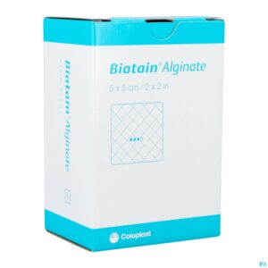 Packshot Biatain Alginate 5cmx 5cm 30 3705