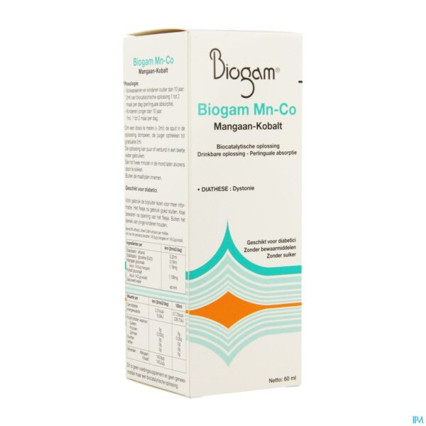Packshot Biogam Mn-co Fl 60ml