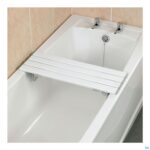 Productshot Badplank Kunststof Wit Savanah 71x23cm Advys
