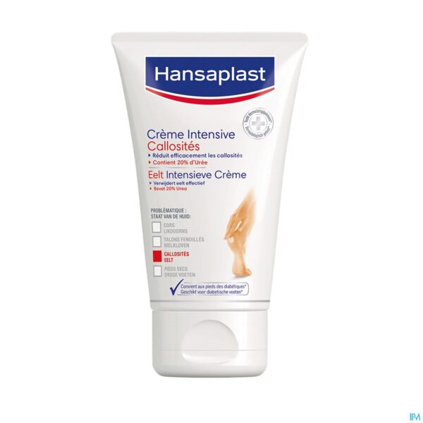 Productshot Hansaplast A/eelt 20% Urea Intensieve Creme 75ml