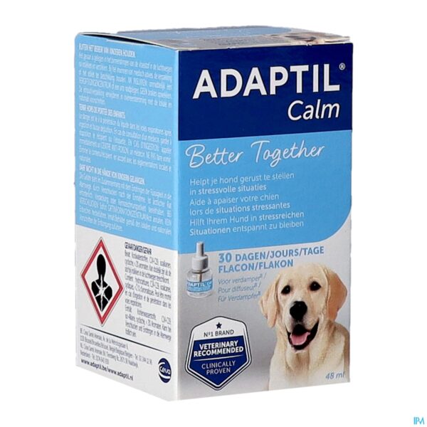 Packshot Adaptil Calm Navulling Nf 1maand 48ml Packshot Adaptil Calm Navulling Nf 1maand 48ml