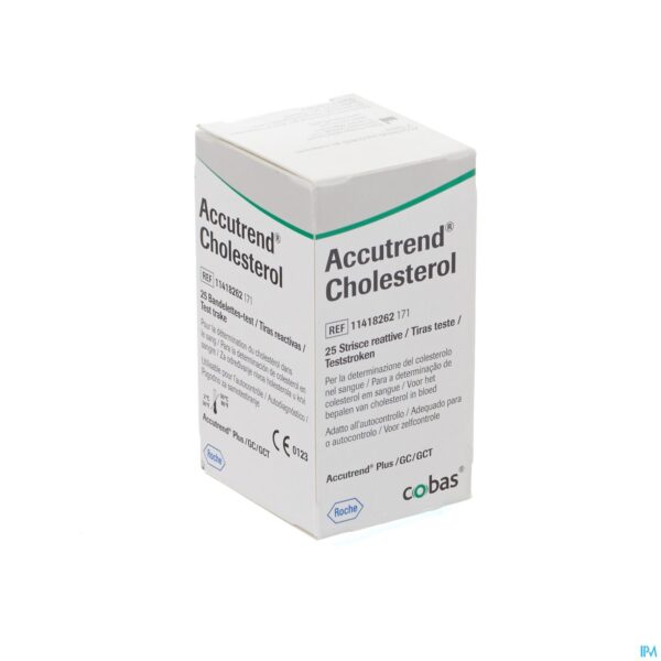 Packshot Accutrend Cholesterol Strips 25 11418262165