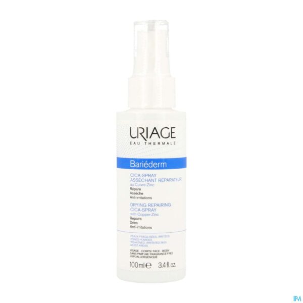 Packshot Uriage Bariederm Cica Spray Herstellend 100ml