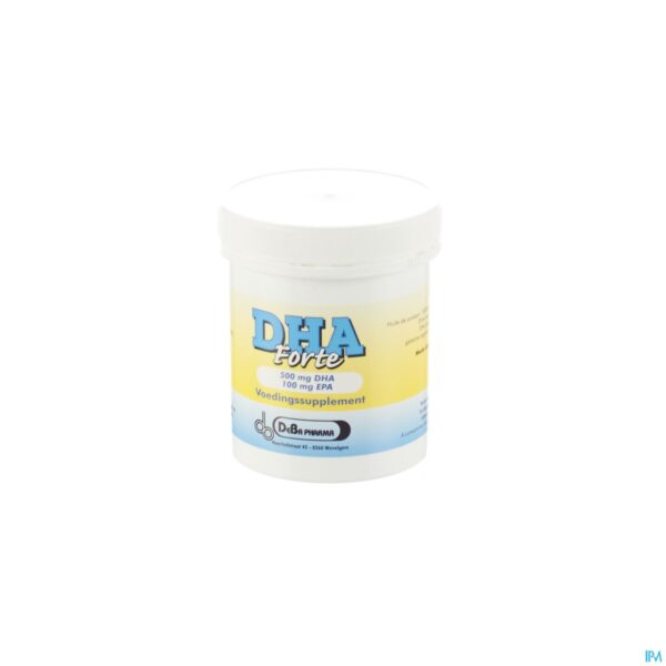 Packshot Dha Forte Caps 120x500mg Deba