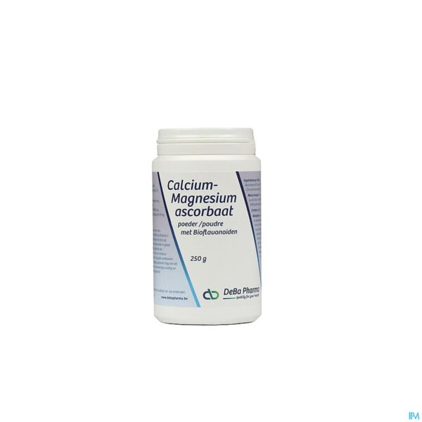 Packshot Ca mg Ascorbate+bioflavon. 250g Deba Packshot Ca mg Ascorbate+bioflavon. 250g Deba
