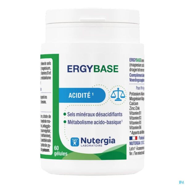 Packshot Ergybase Gel 60 T0 Packshot Ergybase Gel 60 T0