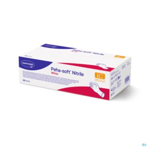 Packshot Peha Soft Handschoen Nitrile Wit Xs 200 9422056