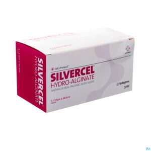 Packshot Silvercel Verb Hydro Algin. 2,5x30,5cm 5 Cad230
