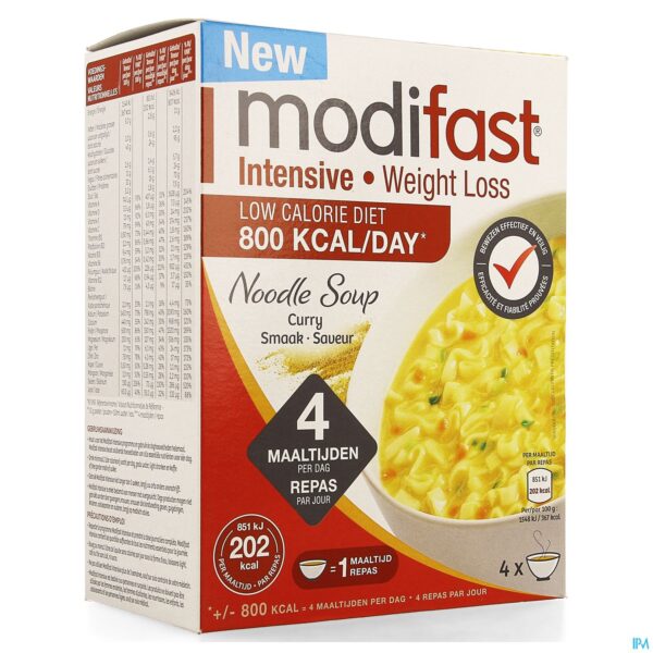 Packshot Modifast Intensive Noodle Soup Curry 220g Packshot Modifast Intensive Noodle Soup Curry 220g
