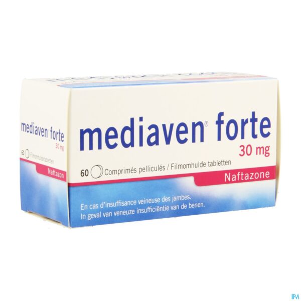 Packshot Mediaven Forte Comp 60 X 30mg Packshot Mediaven Forte Comp 60 X 30mg