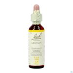 Packshot Bach Flower Remedie 12 Gentian 20ml