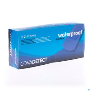 Packshot Cova Detectiepleister Blauw 19x72mm Wtp 100 1972w