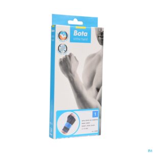 Packshot Bota Ortho Handpolsbandage 501 Zwart N1