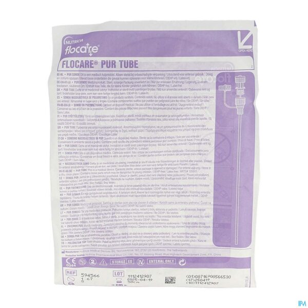 Packshot Flocare Nasogastrische Pur Sonde Ch5 50cm
