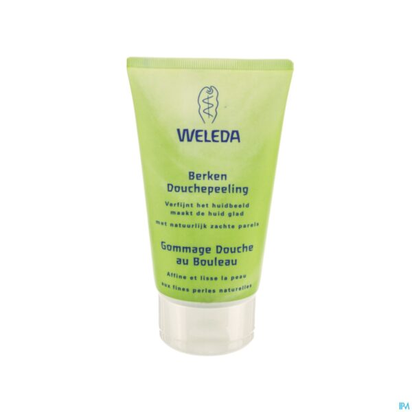 Packshot Weleda Berken Douchepeeling Tube 150ml