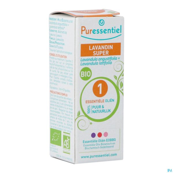 Packshot Puressentiel Eo Lavandin Sup.bio Exp.10ml Packshot Puressentiel Eo Lavandin Sup.bio Exp.10ml